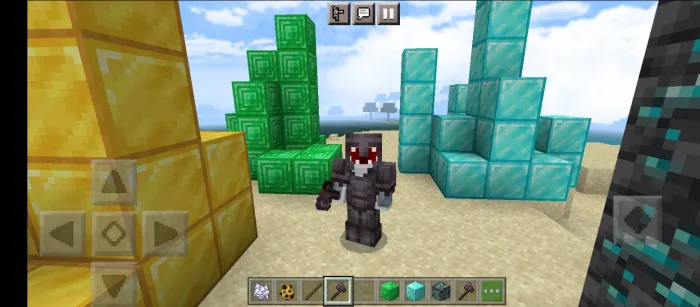 Minecraft, lekin asalariardan mega buyumlar tushadi — Minecraft mod, rasm 4