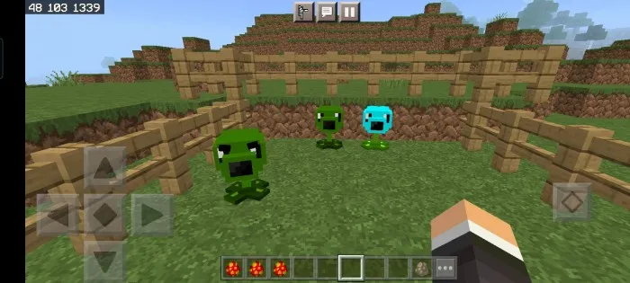 Plants vs Zombies — Minecraft mod, rasm 1