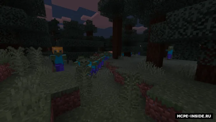 Zombi olomon — Minecraft mod, rasm 1