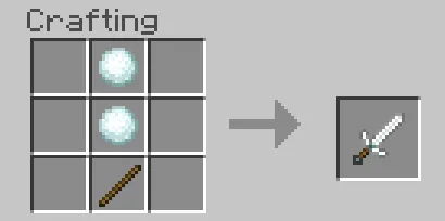 Qor buyumlari — Minecraft mod, rasm 2