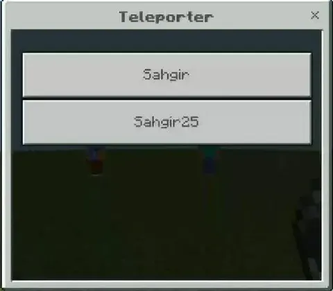 O'yinchilarga teleporter
