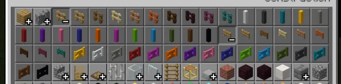 Rangli beton panjaralar — Minecraft mod, rasm 3