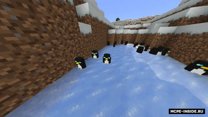 Pingvinlar — Minecraft mod, rasm 1