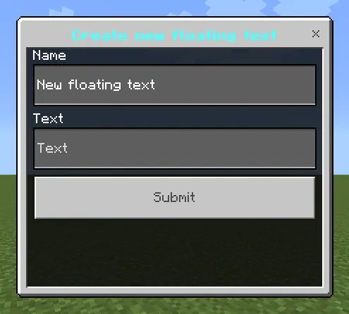 Uchar matn sozlagichi — Minecraft mod, rasm 4