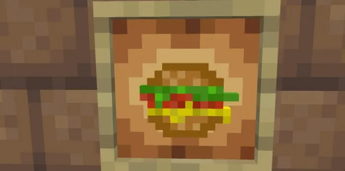 Ovqat — Minecraft mod, rasm 1