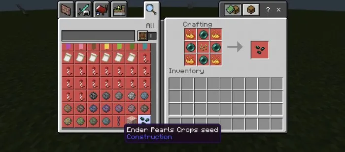 Ajdar marvaridi urug'lari — Minecraft mod, rasm 2