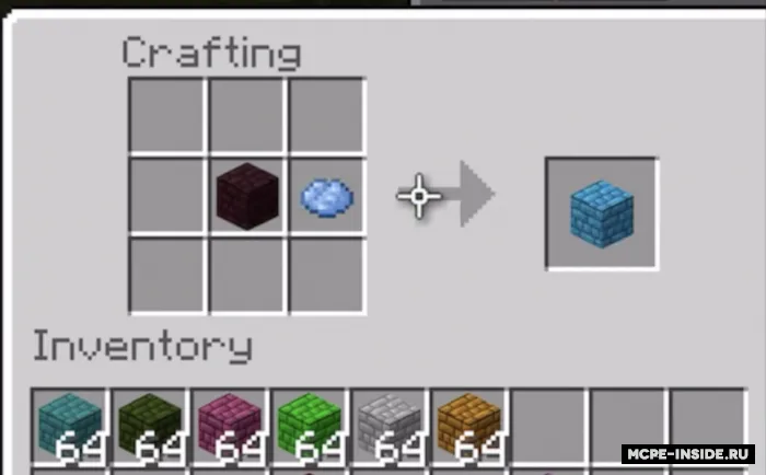 Rangli nezer g'ishtlari — Minecraft mod, rasm 3