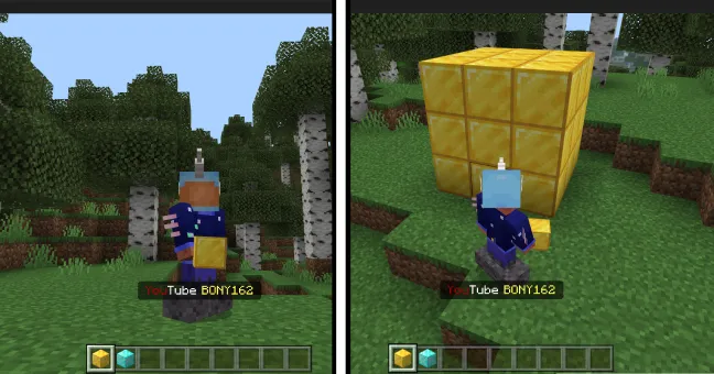 Gigant bloklar — Minecraft mod, rasm 2