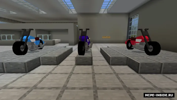 Transport vositalari — Minecraft mod, rasm 2