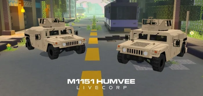 M1151 Humvee — Minecraft mod, rasm 1