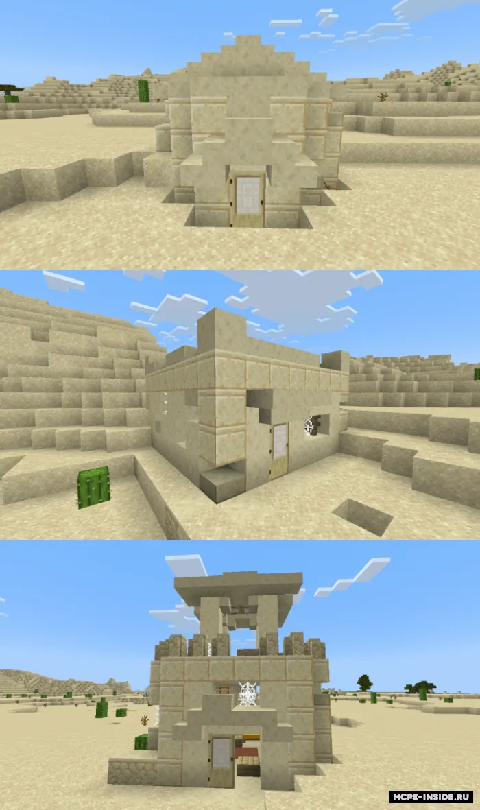 Tashlandiq va vayron bo'lgan binolar — Minecraft mod, rasm 3
