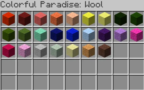 Colorful Paradise — Minecraft mod, rasm 4