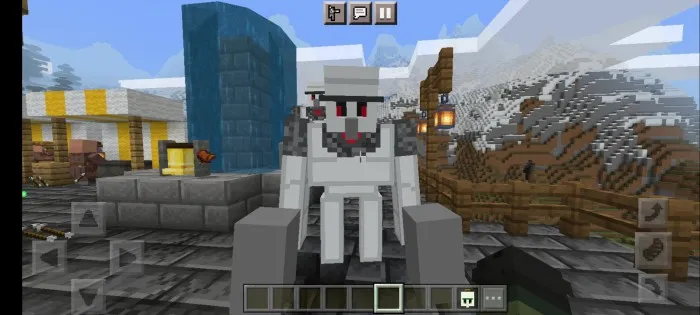 Himoyachi golem — Minecraft mod, rasm 1