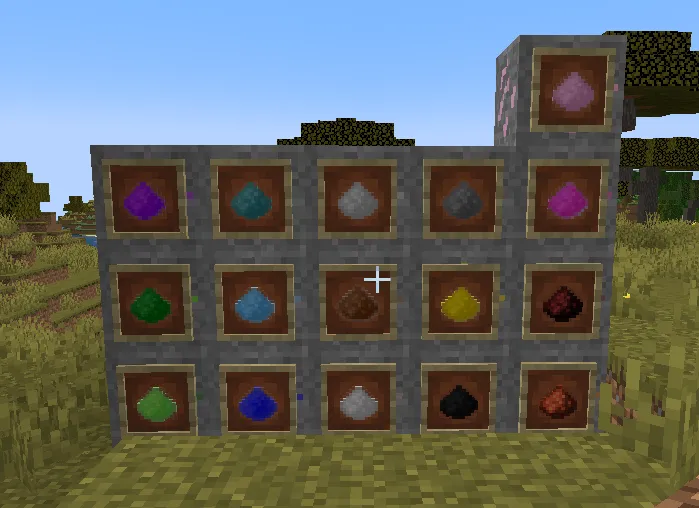 Ore Dyes — Minecraft mod, rasm 3