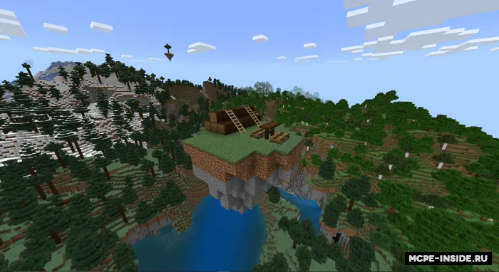 Suzuvchi orollar — Minecraft mod, rasm 2