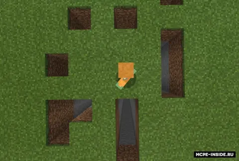 Minecraft, lekin har bir harakatda dunyo yo'qoladi