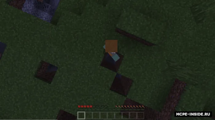 Minecraft, lekin har bir harakatda dunyo yo'qoladi — Minecraft mod, rasm 2