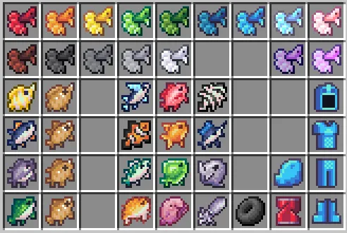 Beast yaxshilangan baliq ovlash — Minecraft mod, rasm 1