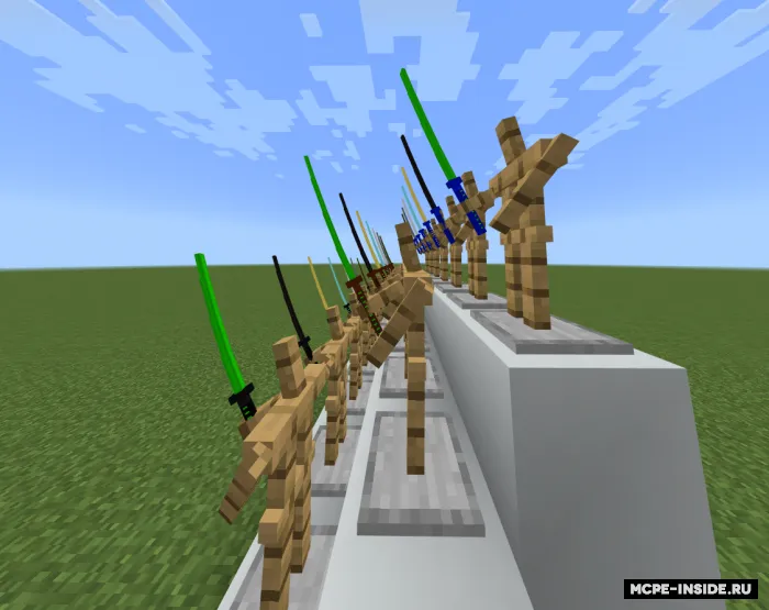 Oddiy 3D katanalar — Minecraft mod, rasm 2