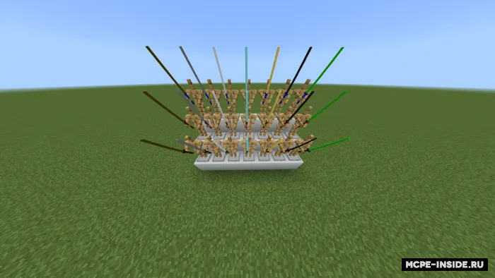 Oddiy 3D katanalar — Minecraft mod, rasm 3
