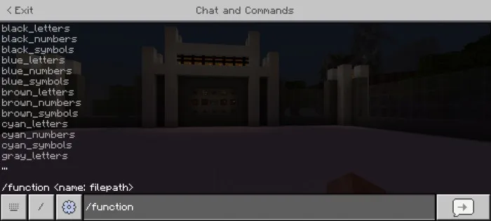 3D harflar — Minecraft mod, rasm 2