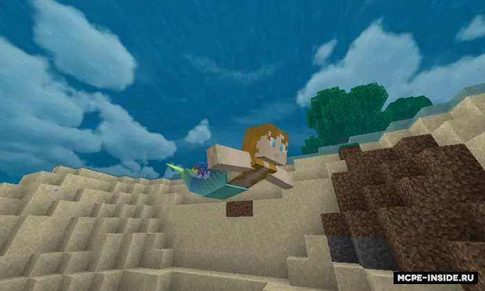 Dengiz sirenalari — Minecraft mod, rasm 3