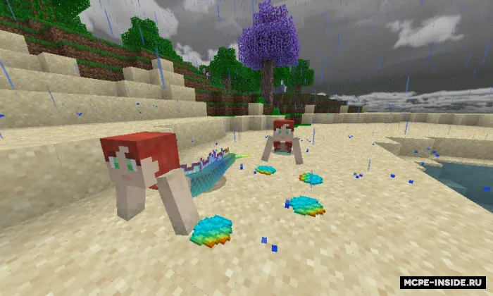Dengiz sirenalari — Minecraft mod, rasm 4