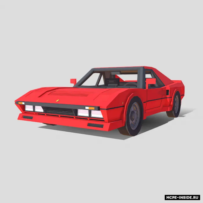 Ferrari 288 GTO — Minecraft mod, rasm 4