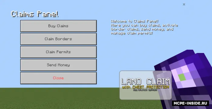 Hududni himoya qilish — Minecraft mod, rasm 3