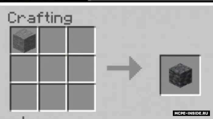 Tosh almashinuvi — Minecraft mod, rasm 1