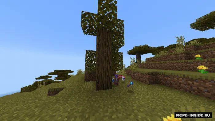 Barglardan mega buyumlar tushadi — Minecraft mod, rasm 2