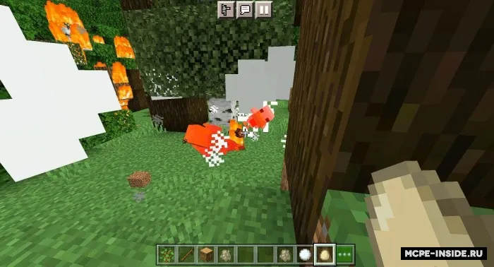Portlaydigan tuxum va qor to'plari — Minecraft mod, rasm 3