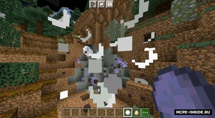 Portlaydigan tuxum va qor to'plari — Minecraft mod, rasm 4