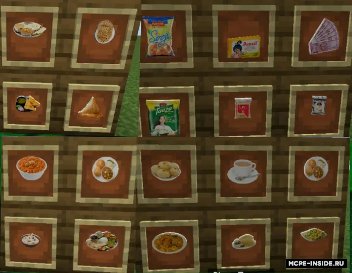 Hindiston taomlari 2 — Minecraft mod, rasm 1