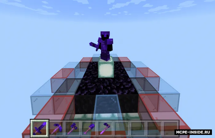 Obsidian to'plami — Minecraft mod, rasm 2