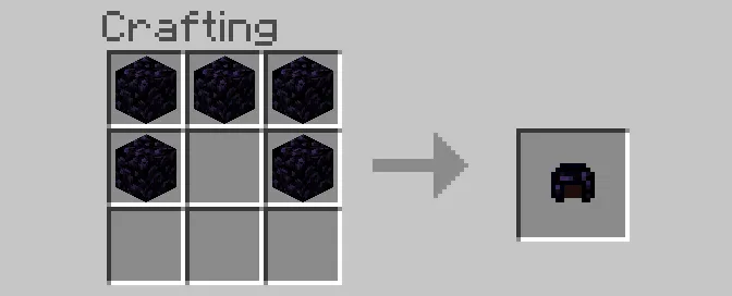 Obsidian to'plami — Minecraft mod, rasm 3