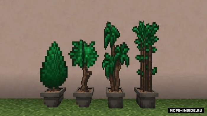Tuvakdagi daraxtlar — Minecraft mod, rasm 1