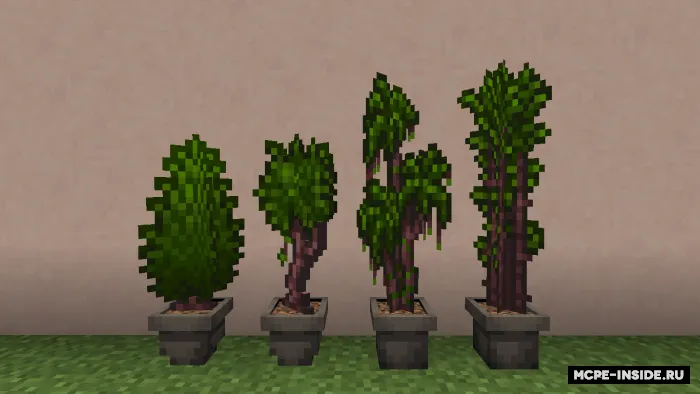 Tuvakdagi daraxtlar — Minecraft mod, rasm 2