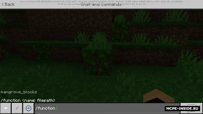 Mangrov bloklari konsepsiyasi — Minecraft mod, rasm 1