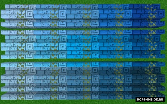 Rangli tosh g'ishtlar — Minecraft mod, rasm 1