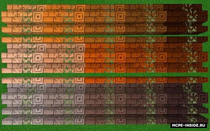 Rangli tosh g'ishtlar — Minecraft mod, rasm 2
