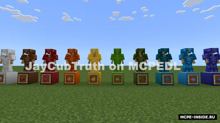 Bo'yaladigan nezerit — Minecraft mod, rasm 3