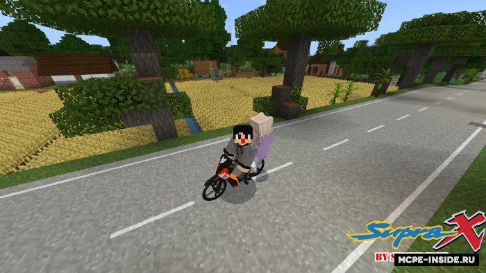 Honda Supra X 125 — Minecraft mod, rasm 4