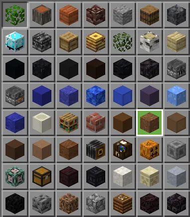 250 dan ortiq mini bloklar — Minecraft mod, rasm 1