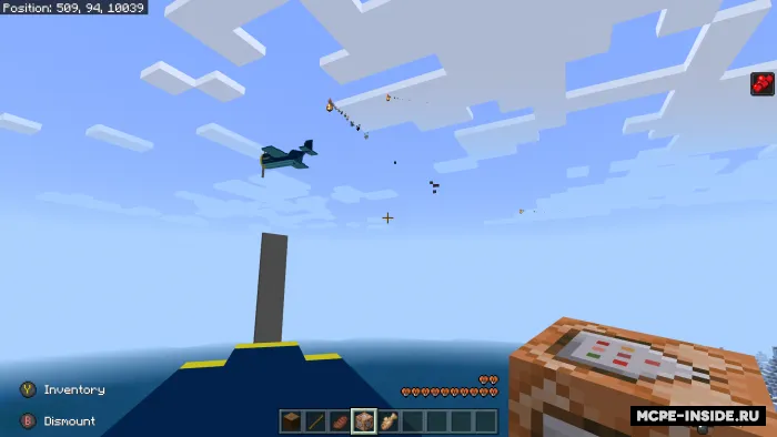 Harbiy zamonda omon qolish — Minecraft mod, rasm 1