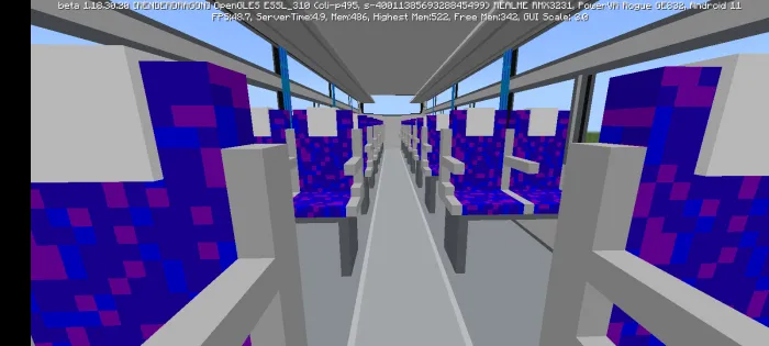 JR avtobusi — Minecraft mod, rasm 1