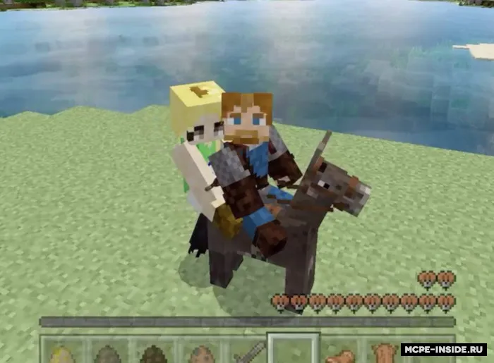 Ikki kishilik yurish — Minecraft mod, rasm 1