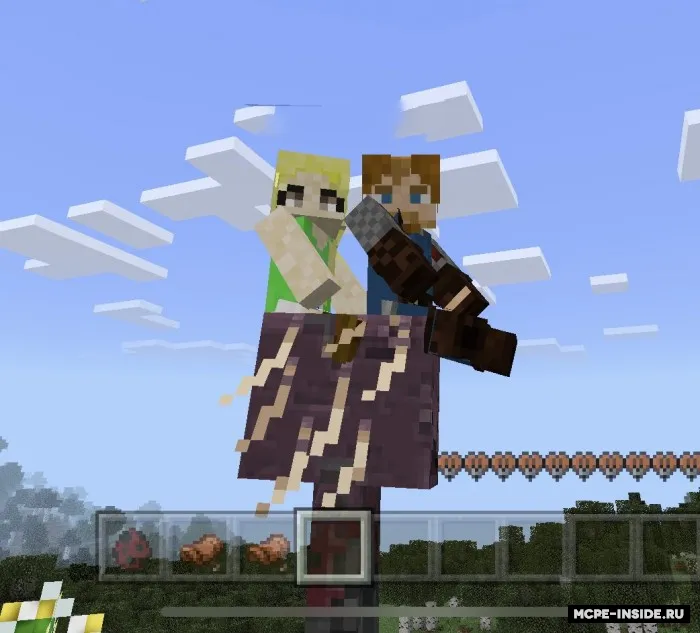 Ikki kishilik yurish — Minecraft mod, rasm 3