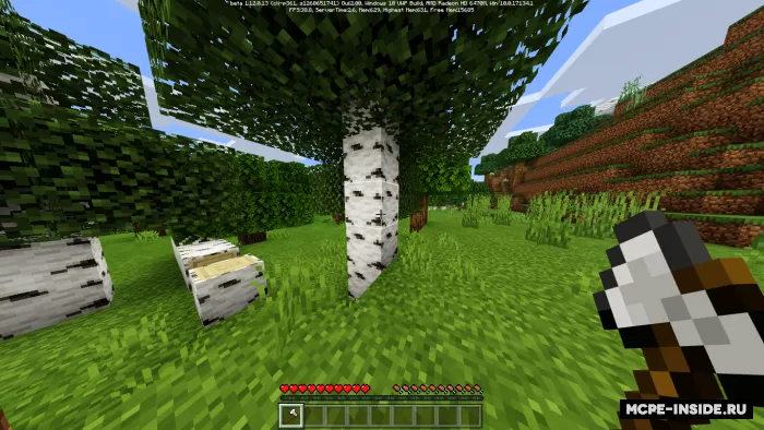 Daraxt kesuvchi — Minecraft mod, rasm 1