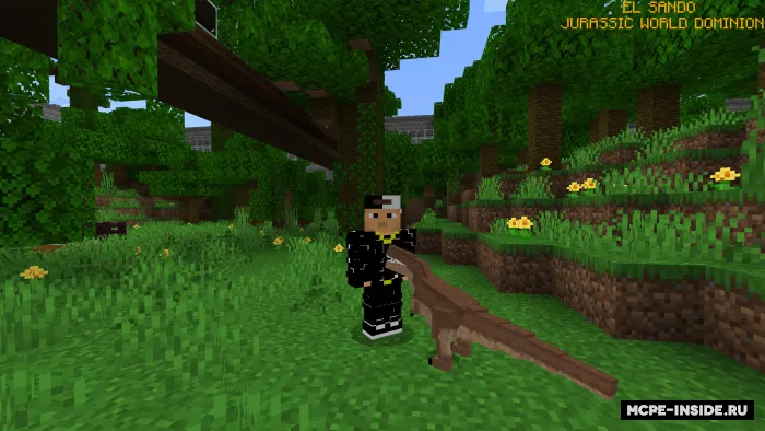 Jurassic World — Minecraft mod, rasm 1